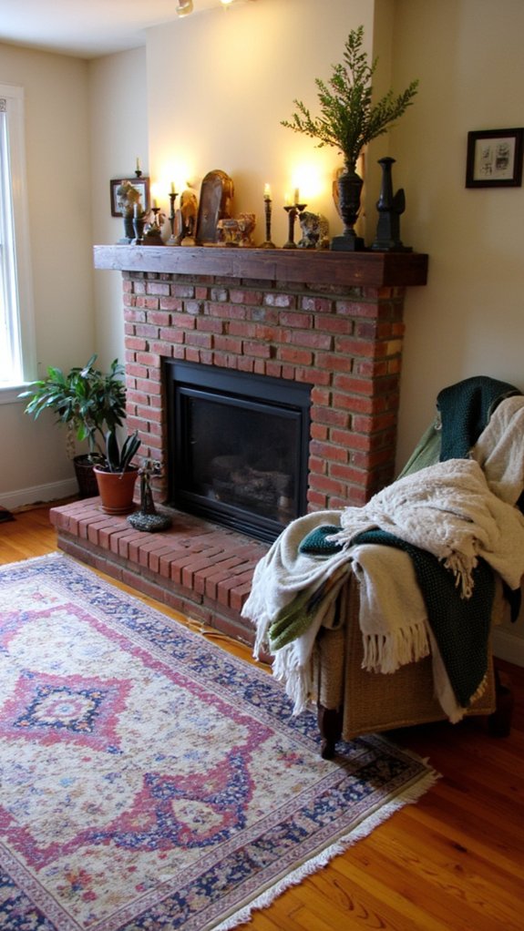 transformative fireplace personal style