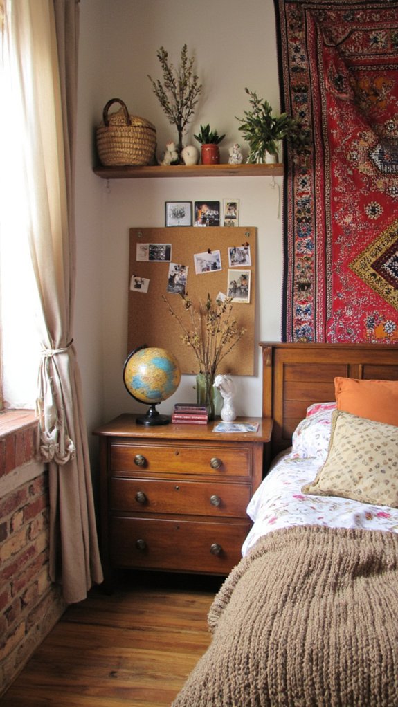 travel souvenirs personalize space