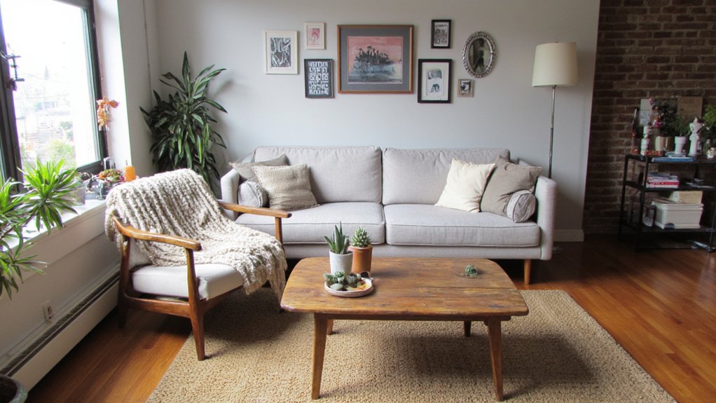 trendy stylish apartment decor