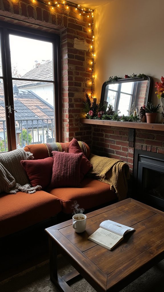 twinkling lights create warmth