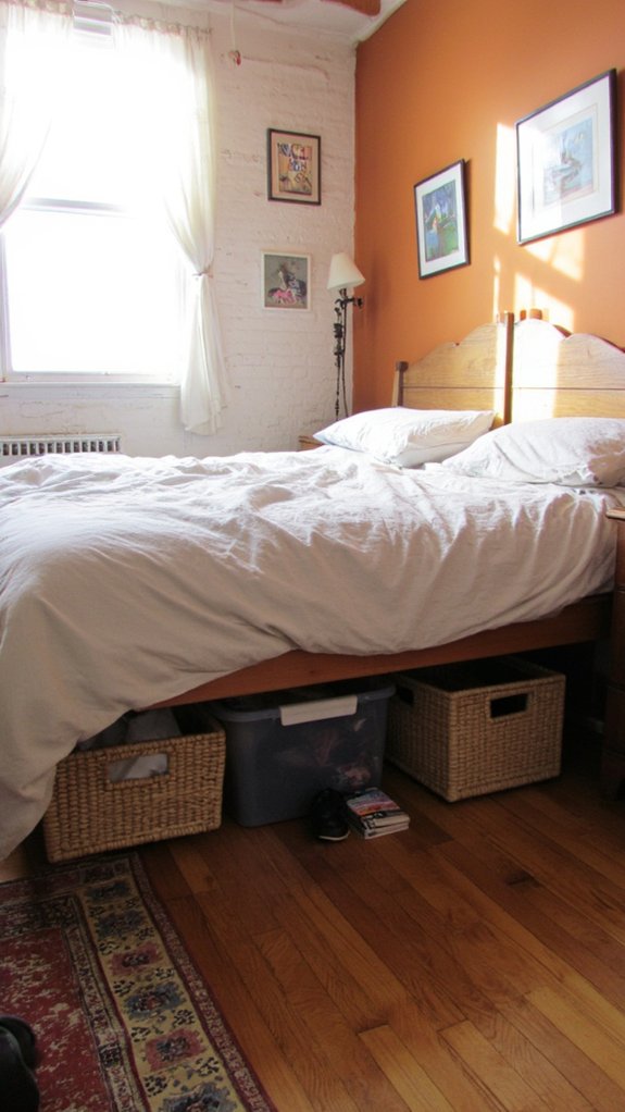 under bed storage organization solution