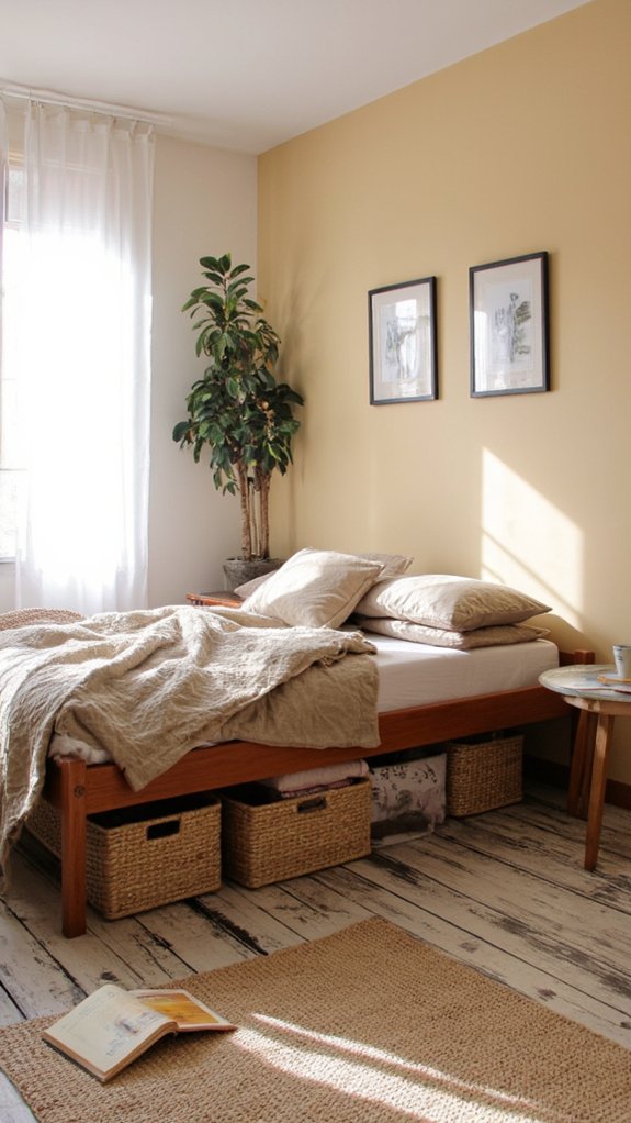 under bed storage organization tips