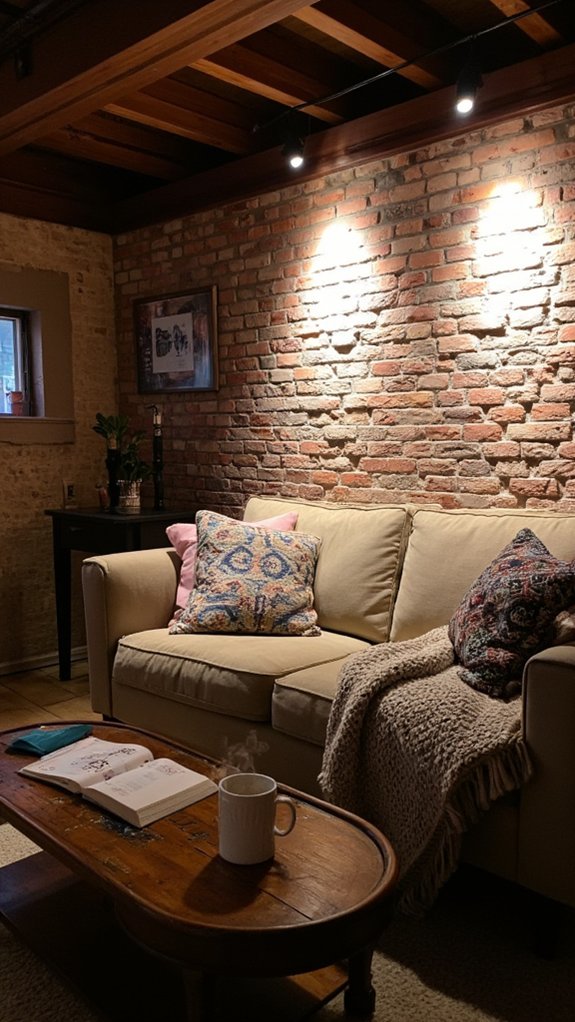 versatile ambiance with track lighting