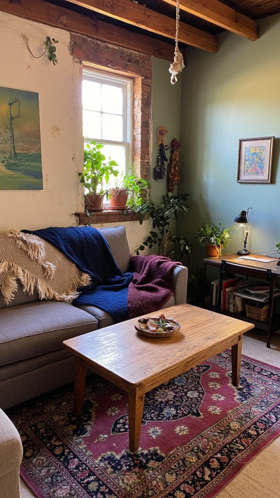 versatile basement living area