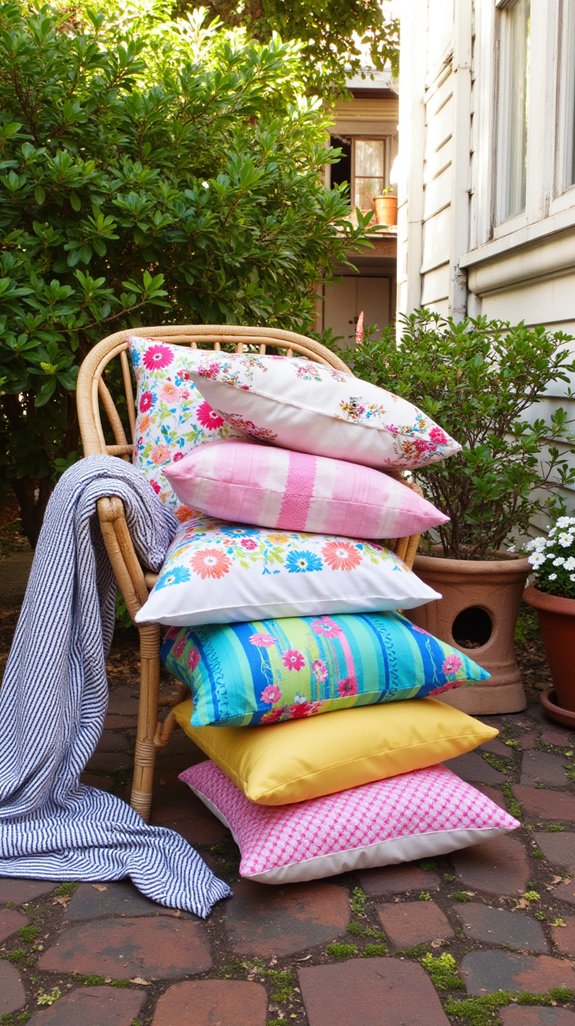 versatile durable vibrant pillows