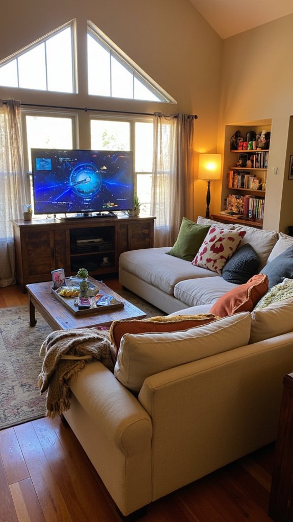 versatile entertainment space design