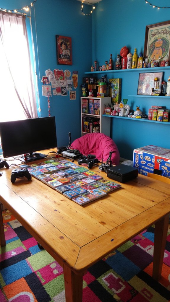 versatile gaming and crafting table