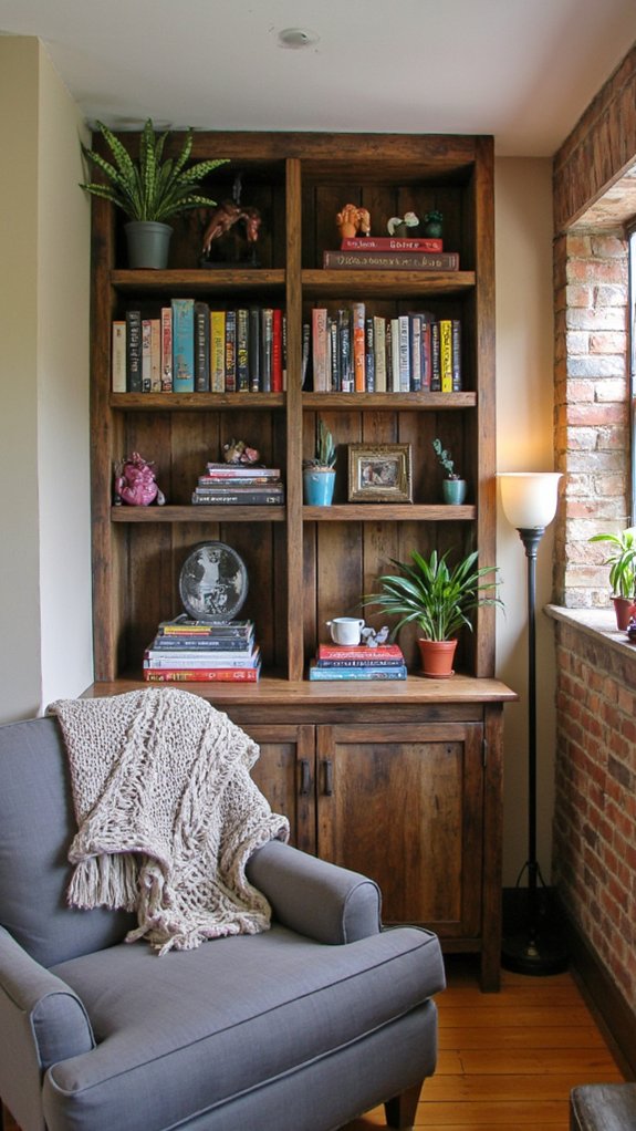 vertical storage book sanctuary