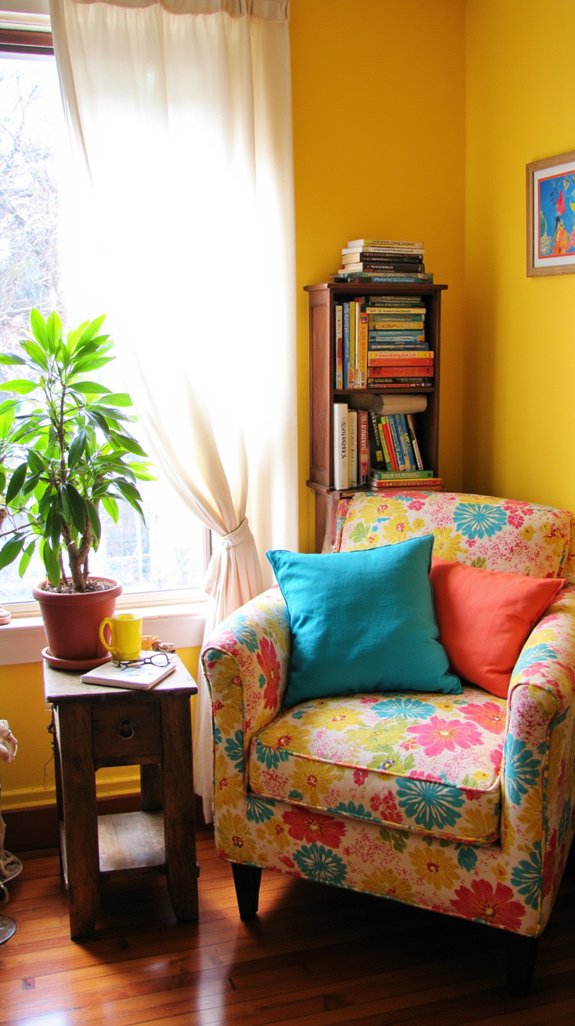 vibrant colors energize spaces