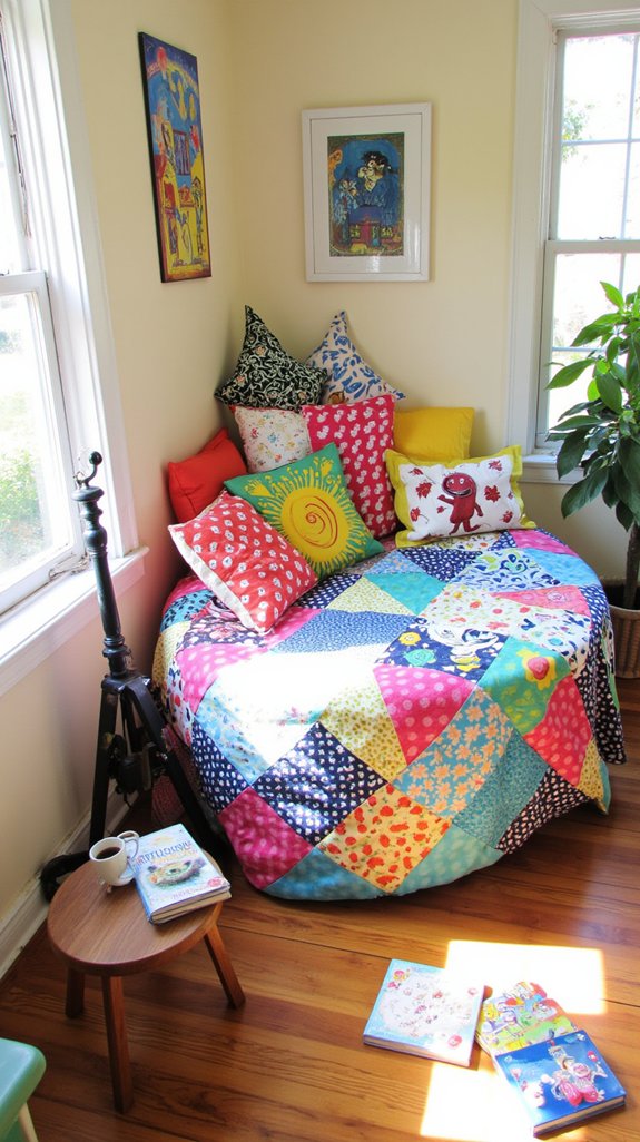 vibrant colors playful patterns