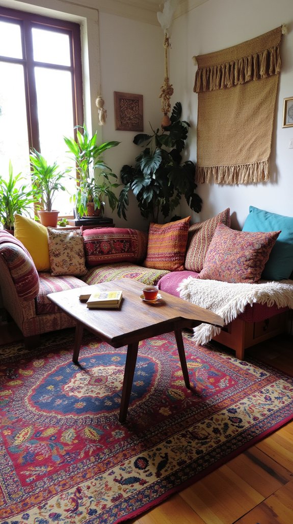 vibrant eclectic rug designs