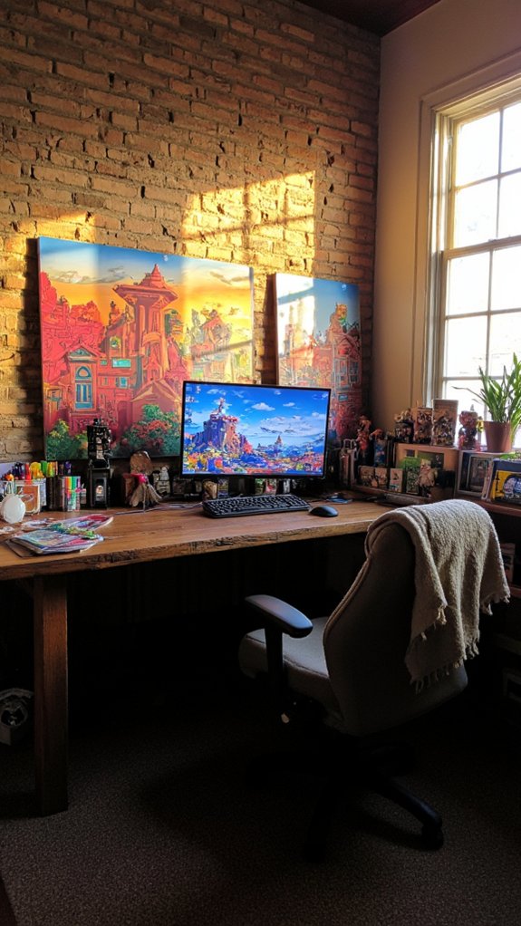 vibrant game art expression