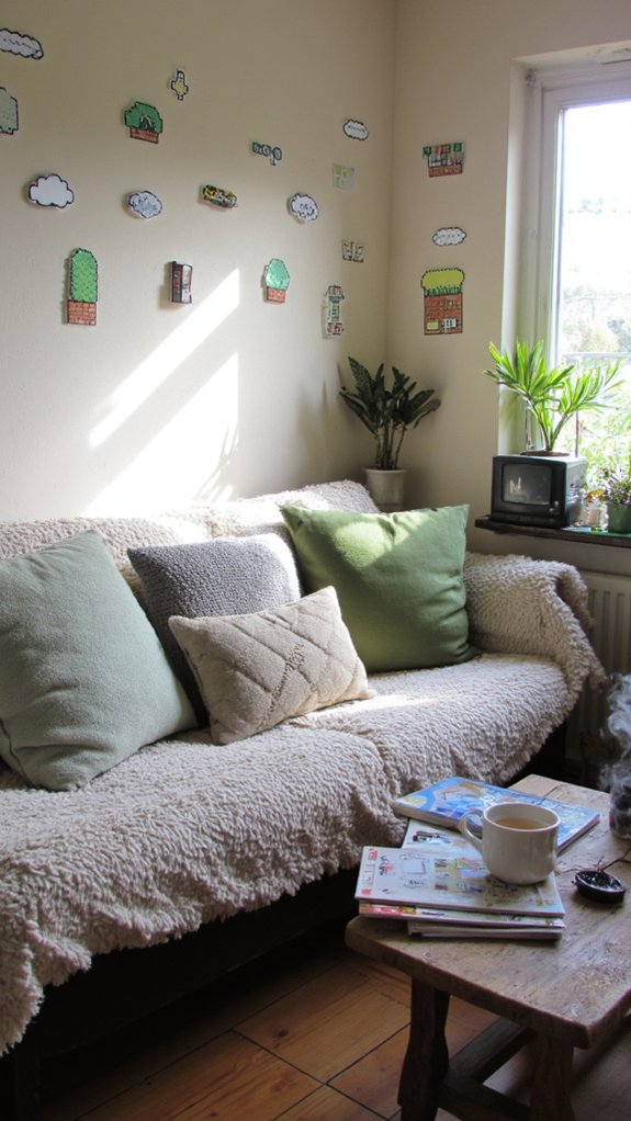 vibrant gaming wall decals