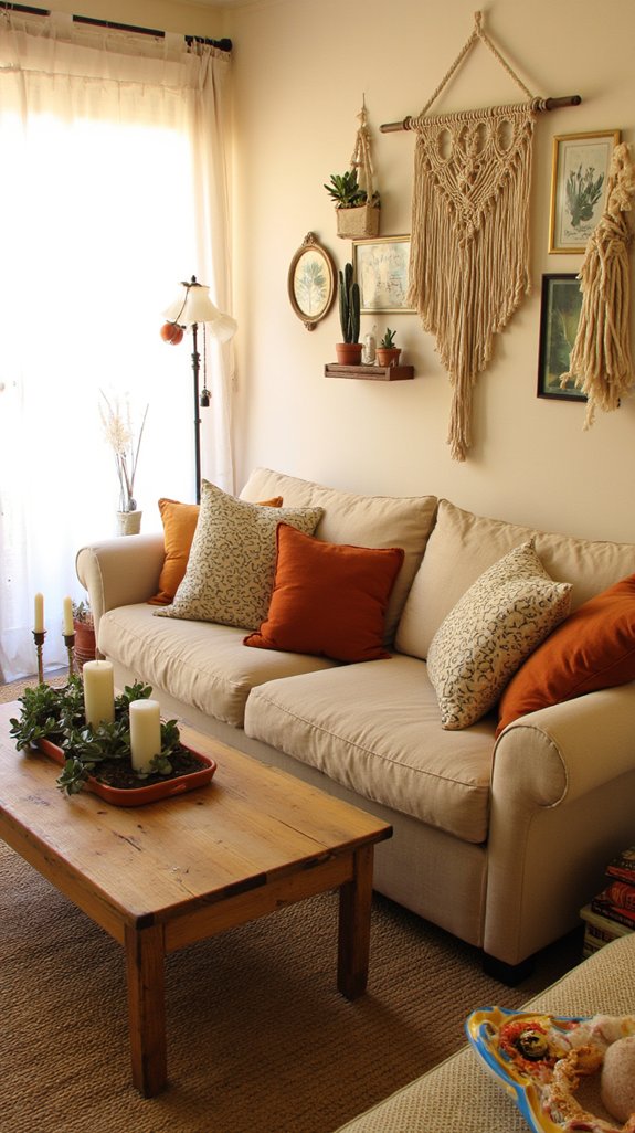 vibrant inviting bohemian atmosphere