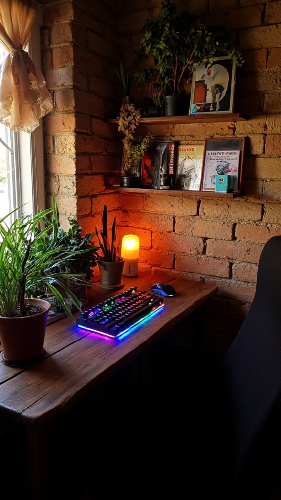 vibrant rgb gaming atmosphere