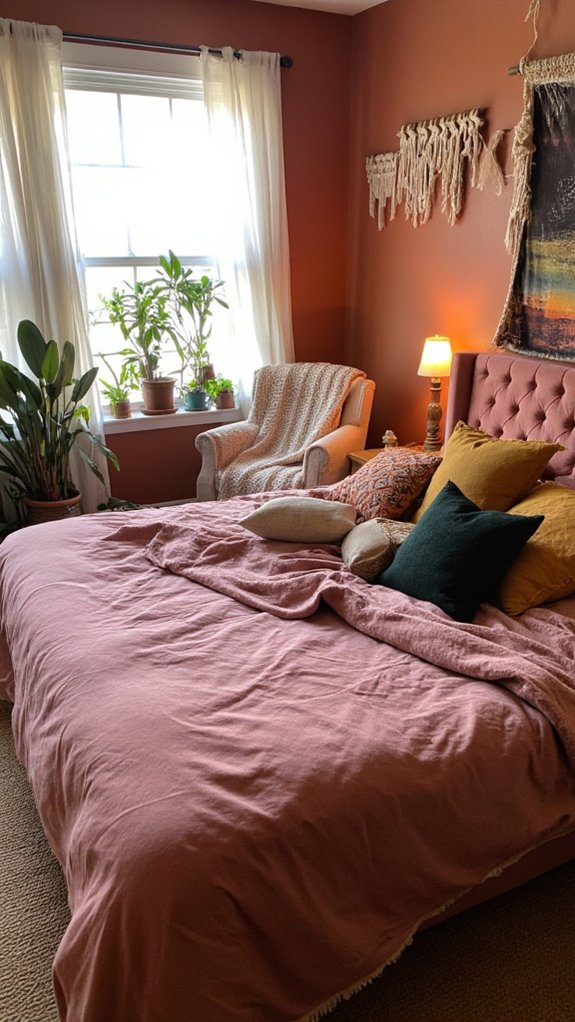 warm earthy color palette