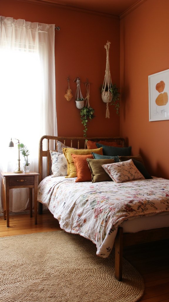 warm earthy tones ambiance