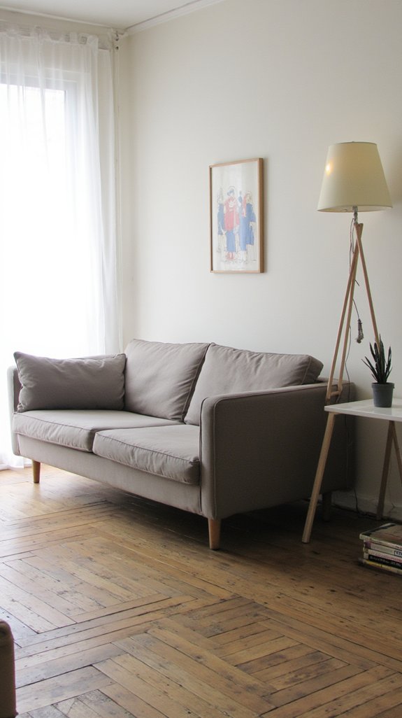 warm glow minimalist lighting