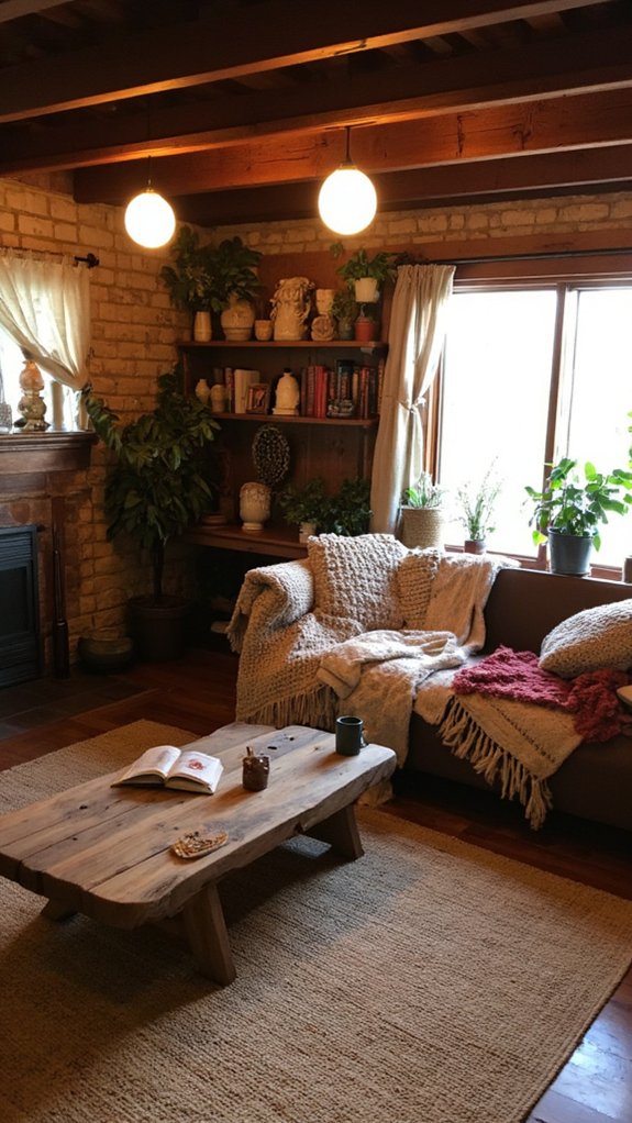 warm glow rustic charm