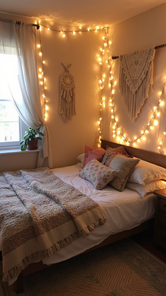 warm inviting fairy lights