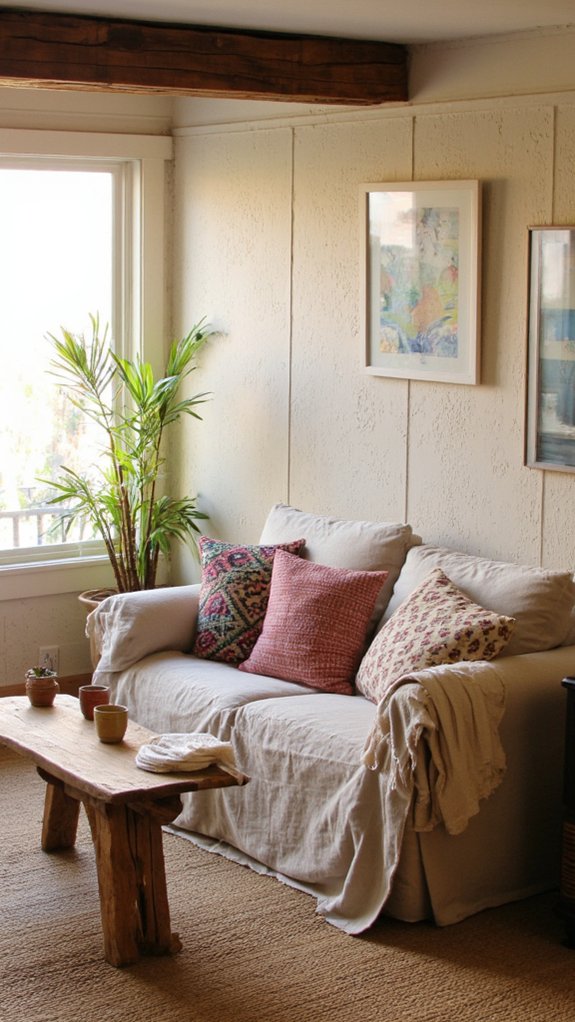 warmth from natural materials