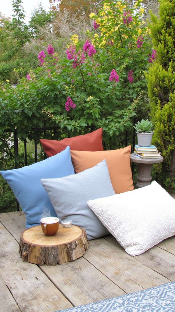 weather resistant outdoor pillows