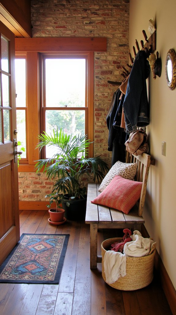 welcoming entryway design elements