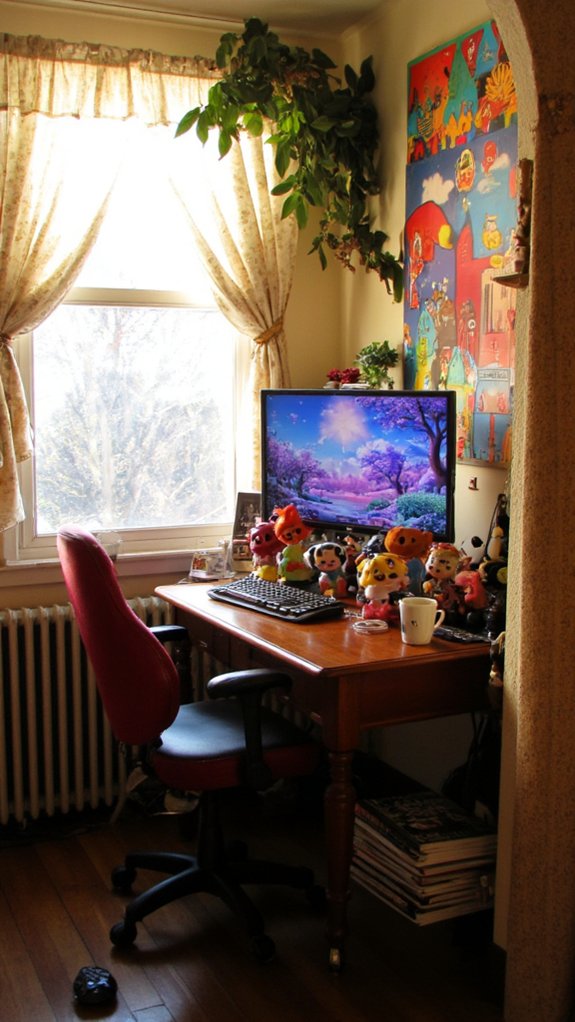 whimsical gaming setup enhancements