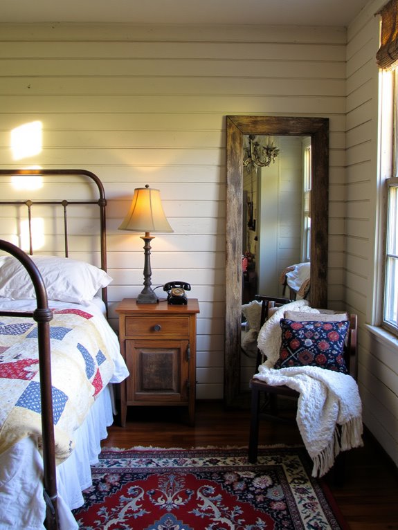 antique decor enhances charm