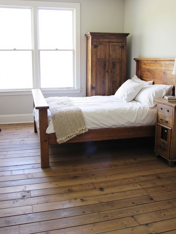 antique furniture enhances ambiance