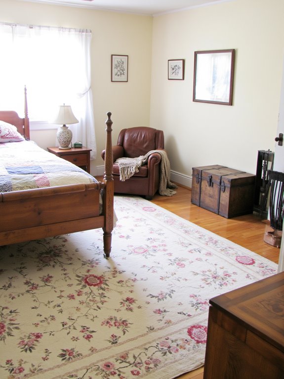 area rugs enhance comfort