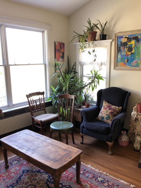 artistic decor for sunroom