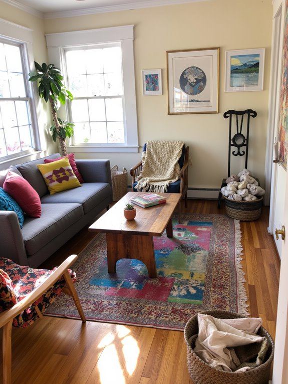 artistic decor reflects personality