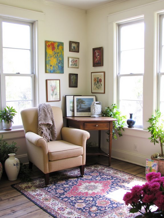 artistic personal space touches