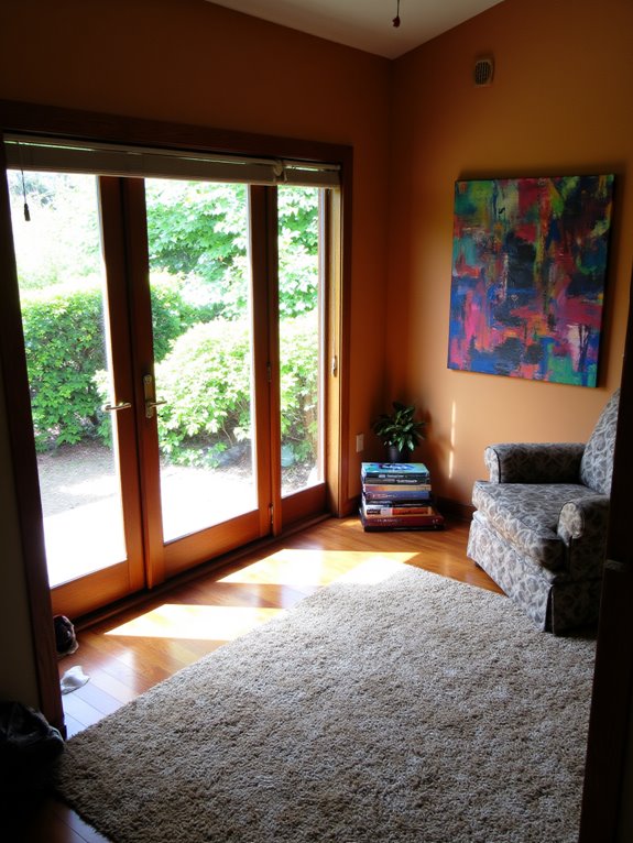 backlit windows enhance art