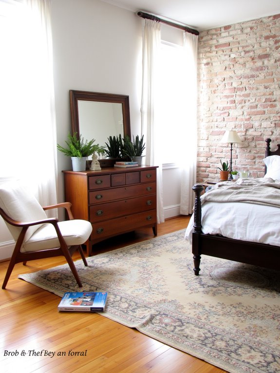 blend vintage with modern