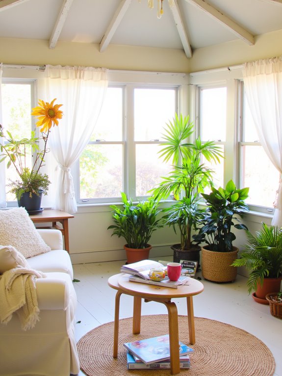 bright airy color palette