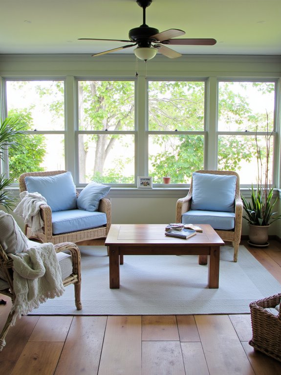 calming color palette serenity