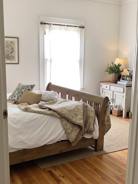 charming farmhouse bed frames
