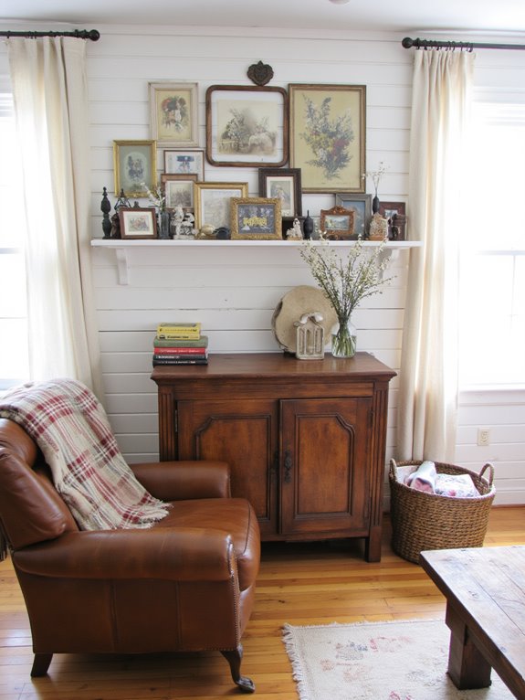 cherished family heirlooms and artwork