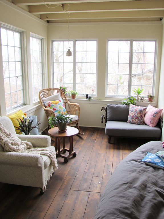 comfortable seating for relaxation