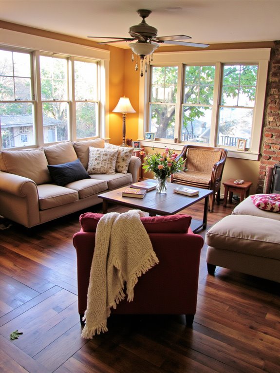 cozy bonding family space