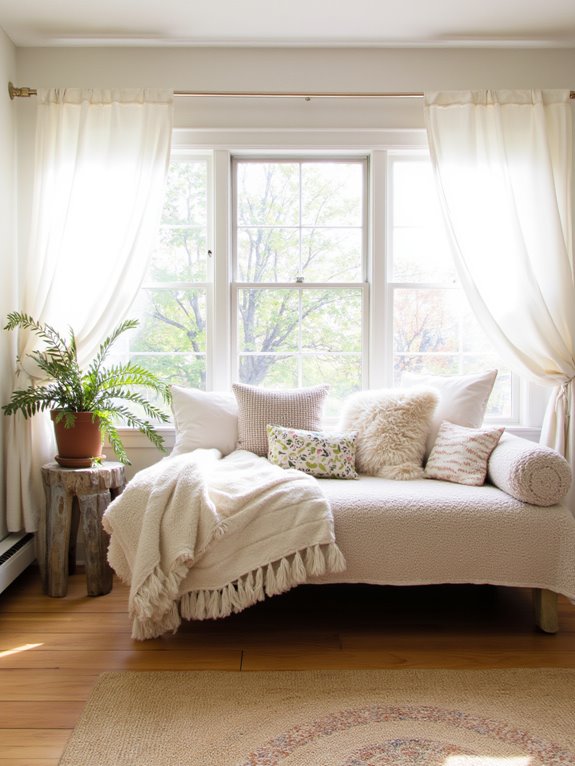 cozy multifunctional relaxation nook