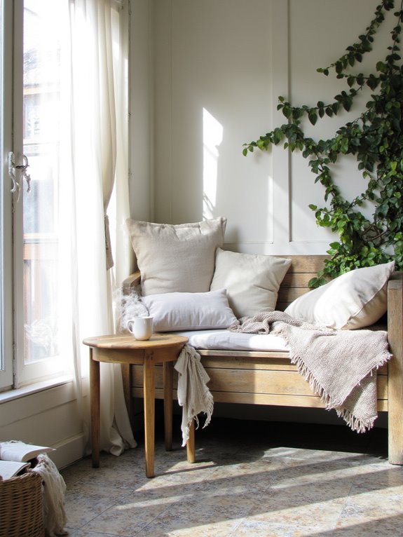 cozy nook for relaxation