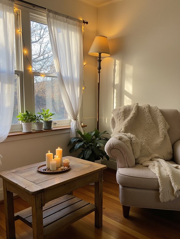 cozy soft lighting ambiance