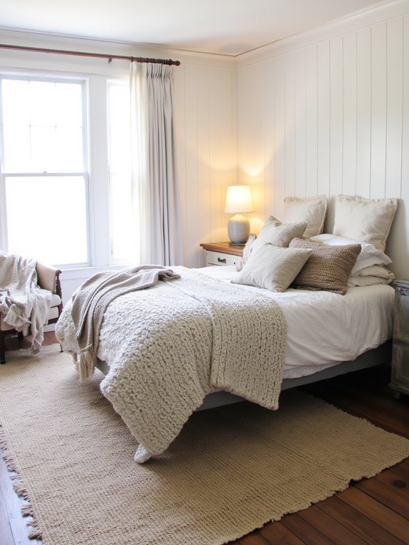 cozy textiles enhance comfort