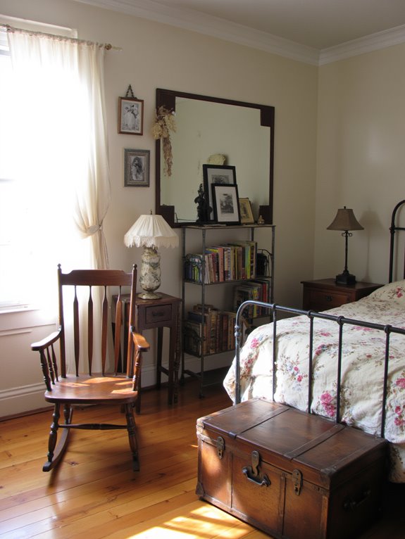 cozy vintage country accents