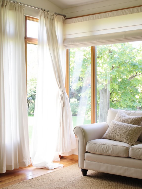 custom window treatments enhance privacy