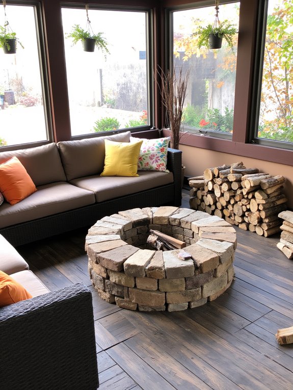 diy fire pit project