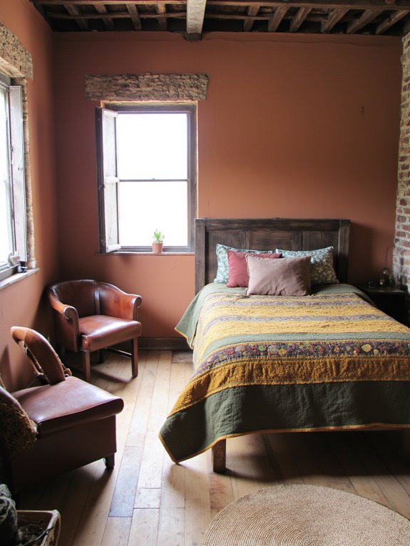 earthy colors for coziness